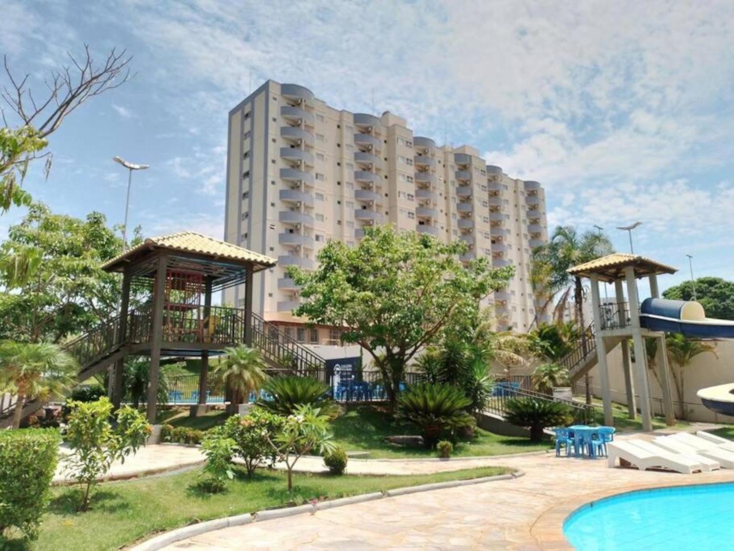 Caldas Novas, Golden Dolphin Grand Hotel, Quarto Sala Cozinha Aconchegante, Ap 361 Dış mekan fotoğraf