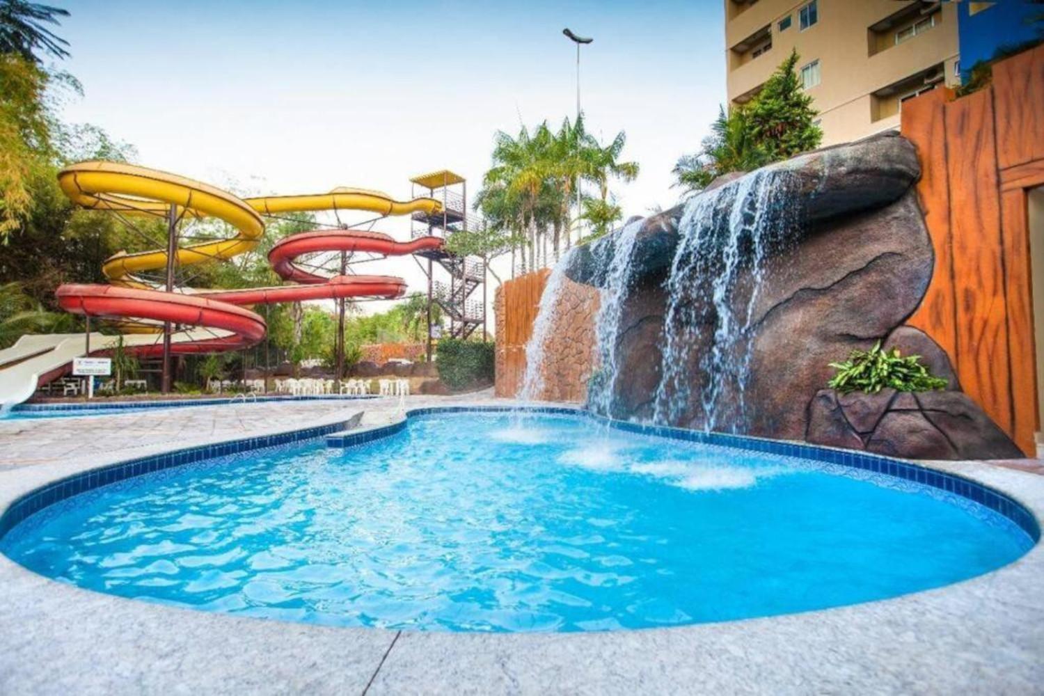 Caldas Novas, Golden Dolphin Grand Hotel, Quarto Sala Cozinha Aconchegante, Ap 361 Dış mekan fotoğraf