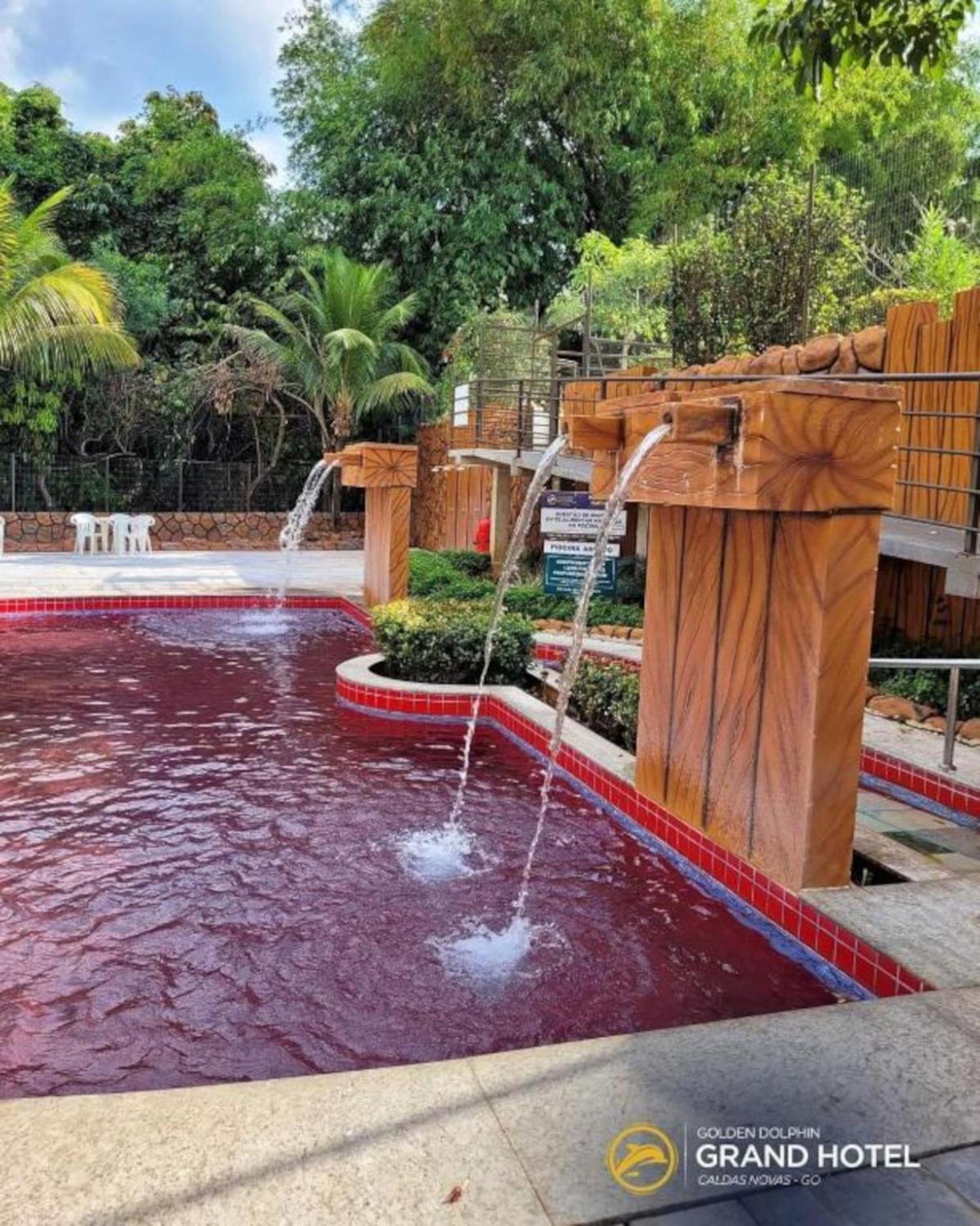Caldas Novas, Golden Dolphin Grand Hotel, Quarto Sala Cozinha Aconchegante, Ap 361 Dış mekan fotoğraf